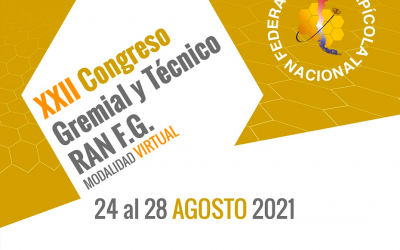 XXII Congreso Gremial y Técnico de la RAN F.G. – 24 al 28 de agosto 2021