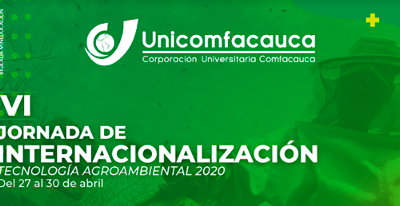 VI Jornada de Internacionalización Tecnología Agroambiental 2020 – 27 a 30 de abril – Popayán, Colombia